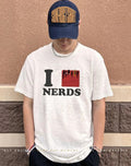 I Love Nerds Pocket Protector Geeky Humor shirt
