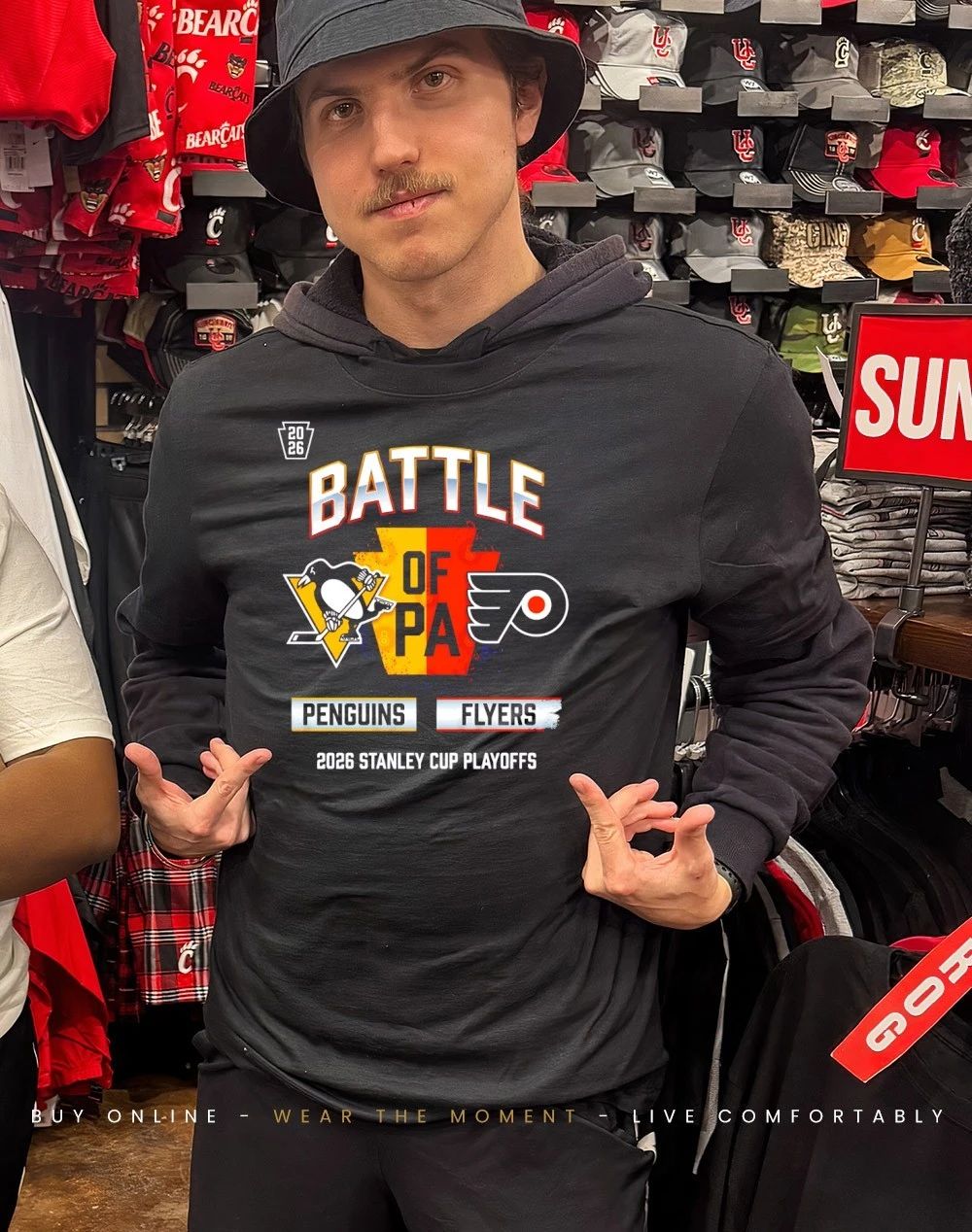 Philadelphia Flyers vs Pittsburgh Penguins 2026 Stanley Cup Playoffs Battle shirt
