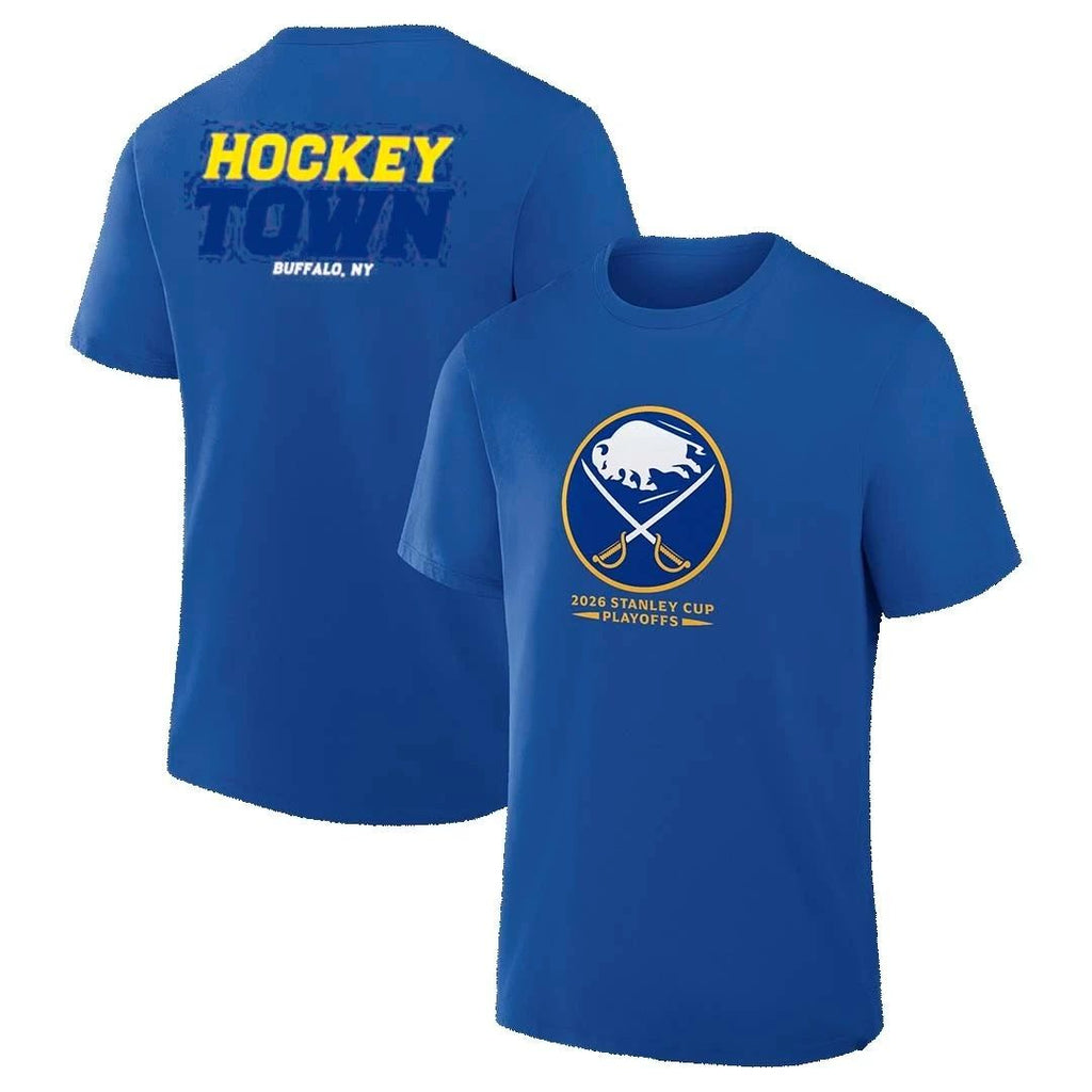 Buffalo Sabres Hockey Town front and back shirt