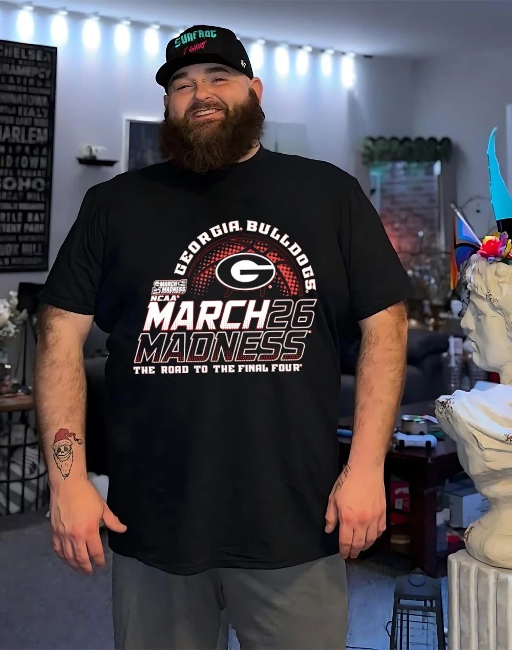 Georgia Men’s Basketball 2026 March Madness Bound shirt