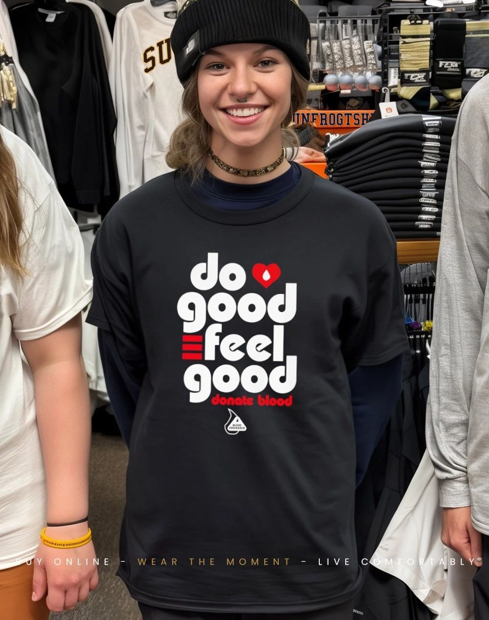 Do Good Feel Good Donate Blood shirt
