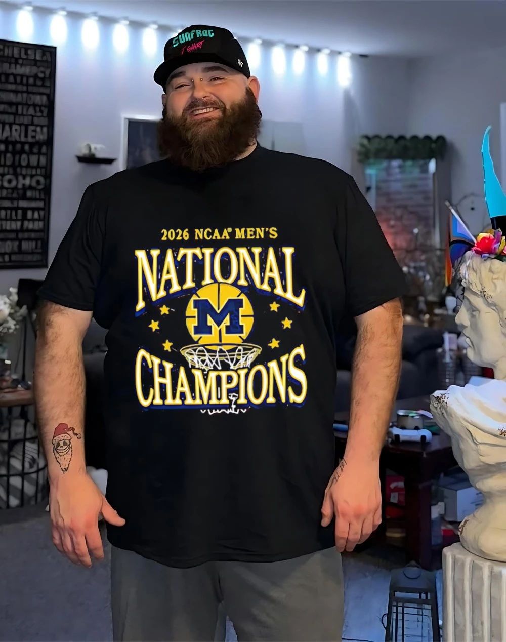 Michigan Wolverines 2026 Men’s Basketball National Champions basketball art shirt