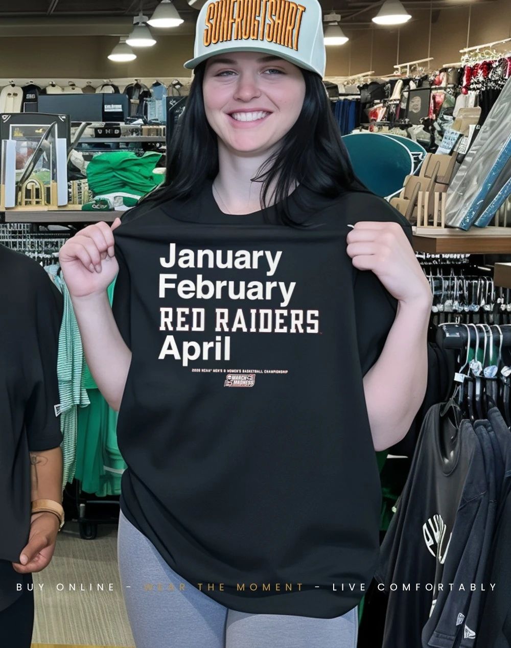 Texas Tech Red Raiders MBB & WBB 2026 March Madness Month January February Red Raiders April shirt