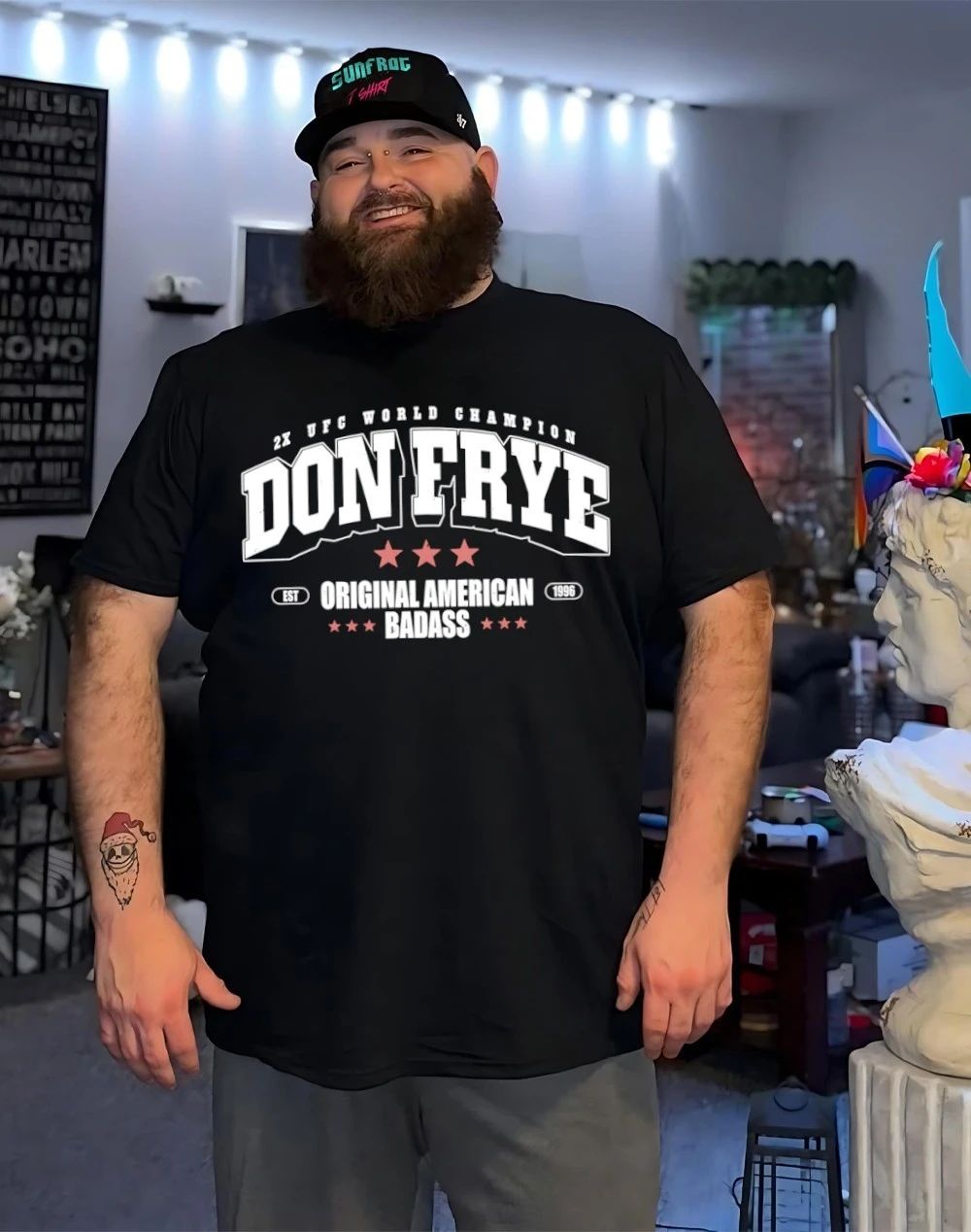 Don Frye 2x UFC World Champion 1996 Original American Badass shirt