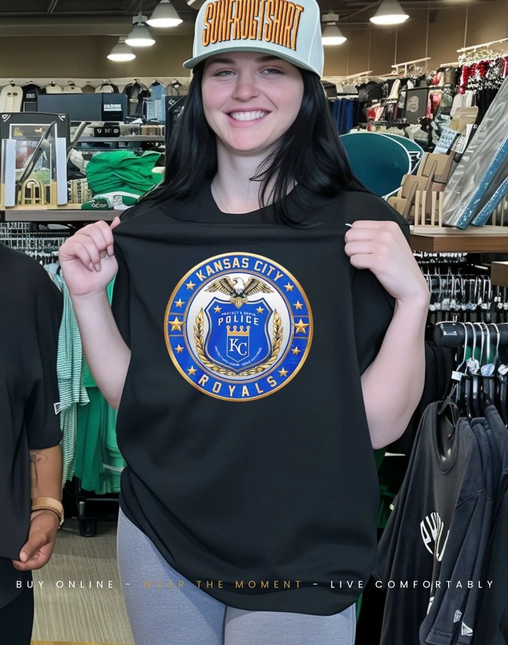 Kansas City Royals Police Pride logo shirt