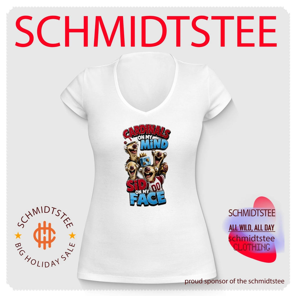 Arizona Cardinals on my Mind Sid On My Face shirt