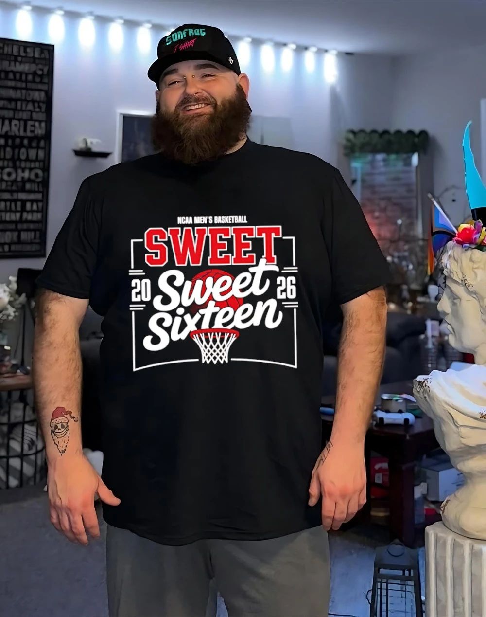 Nebraska Cornhuskers Sweet 16 2026 NCAA Men’s Basketball logo shirt