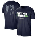 Jaden McDaniels The Dark Side of Defense Front and Back shirt