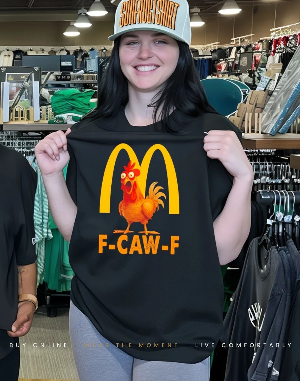 McDonald’s F-CAW-F Chicken funny shirt
