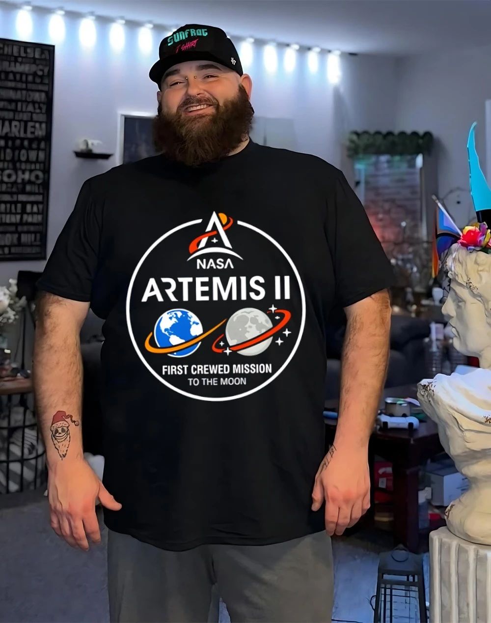 Artemis II Nasa First Crewed Mission to the moon shirt