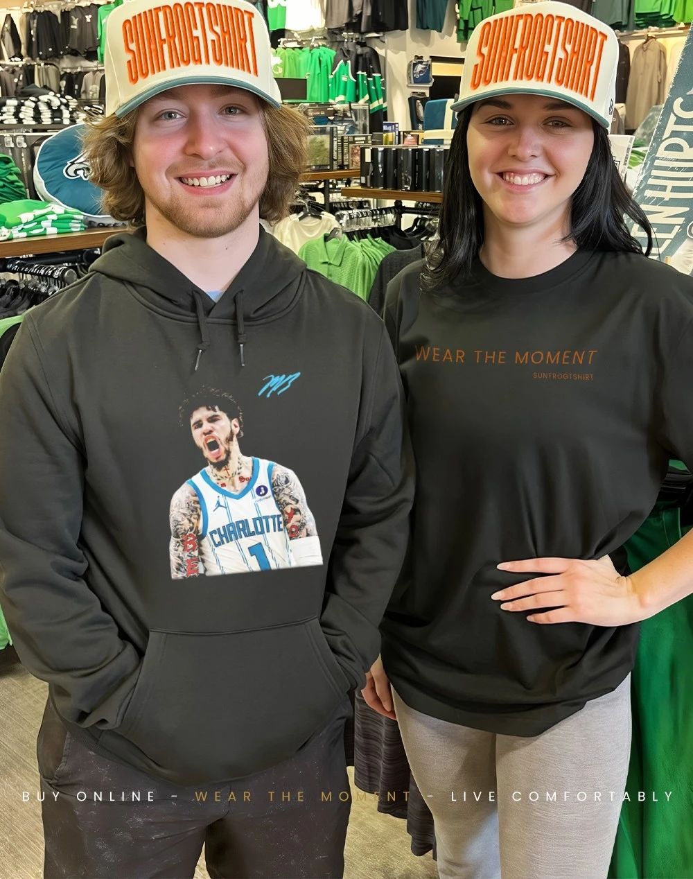Lamelo Ball Charlotte Hornets graphic signature 2026 shirt