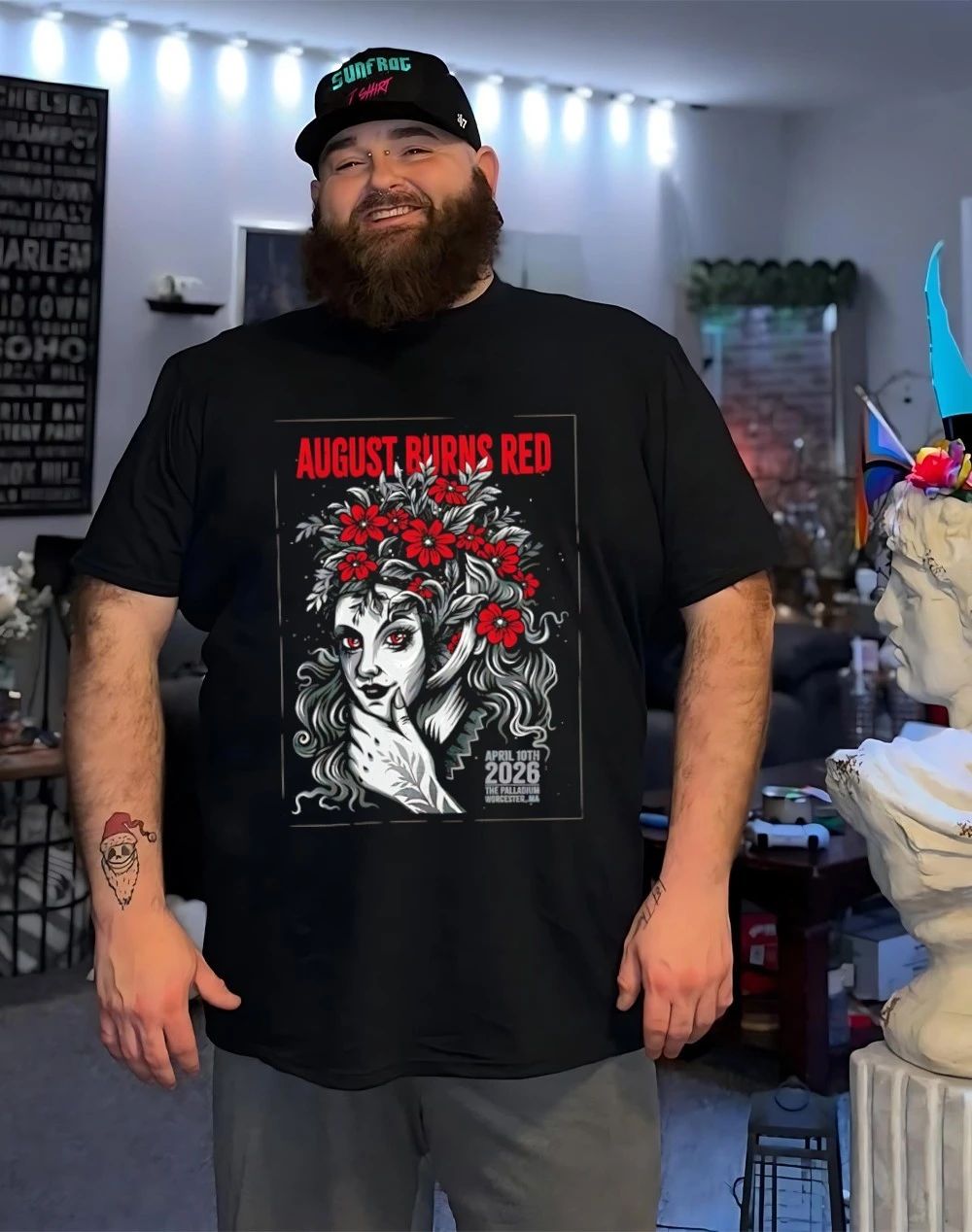 August Burns Red April 10 2026 In Worcester MA Shirt