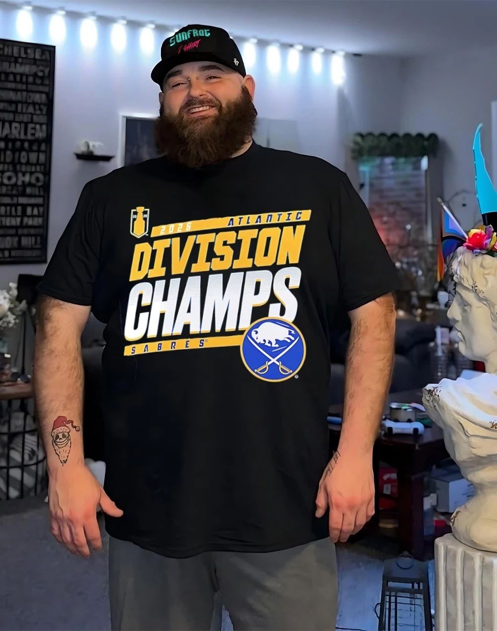 Buffalo Sabres 2026 Atlantic Division Champions shirt