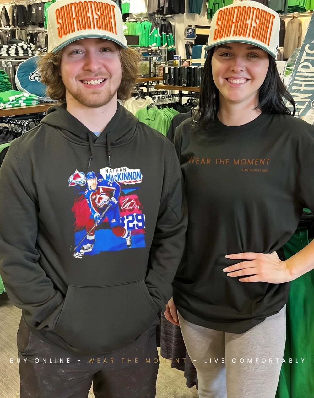 Nathan MacKinnon Colorado Avalanche Fresh Ice shirt