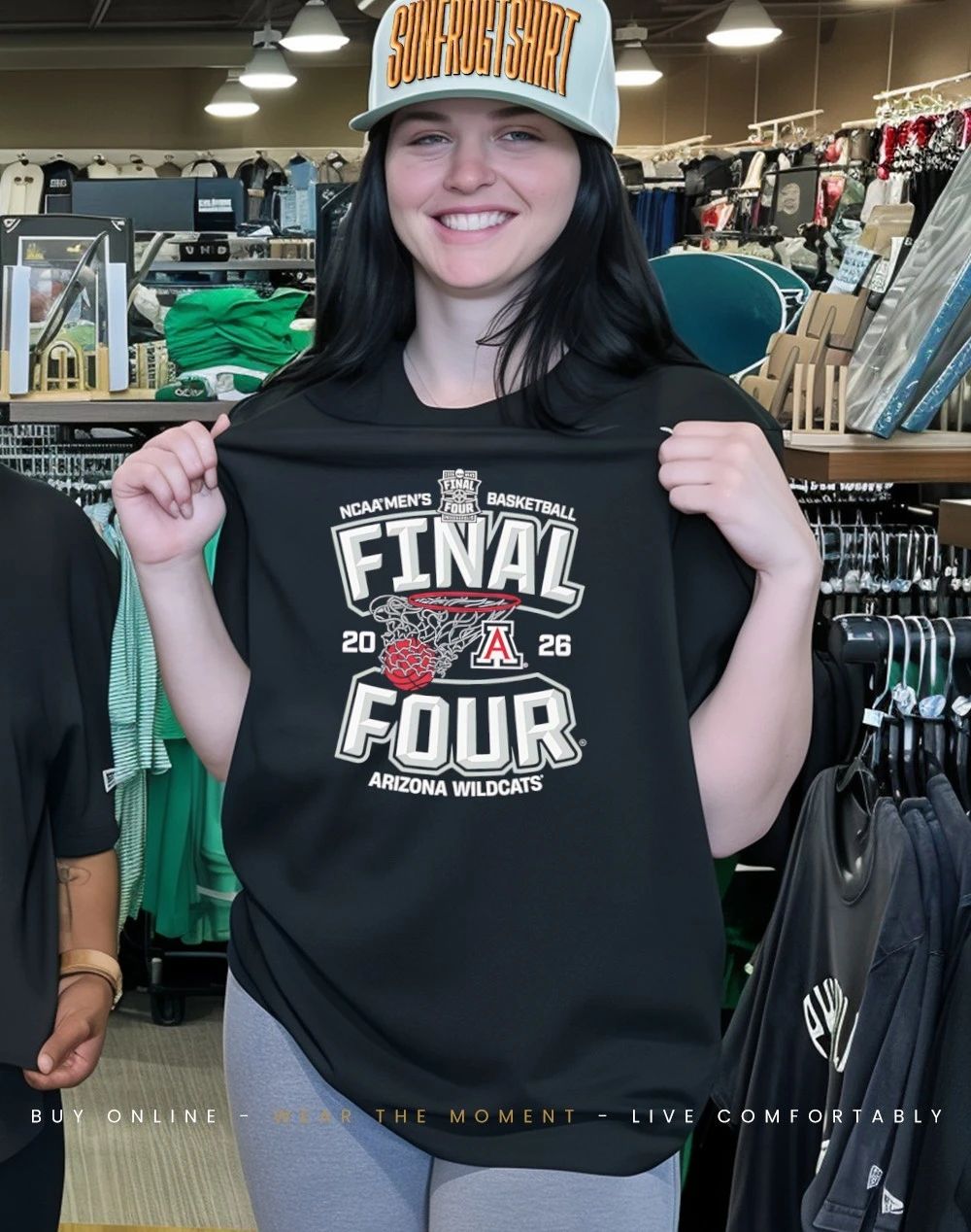Arizona Men’s Basketball 2026 Final Four March Madness Hoop shirt