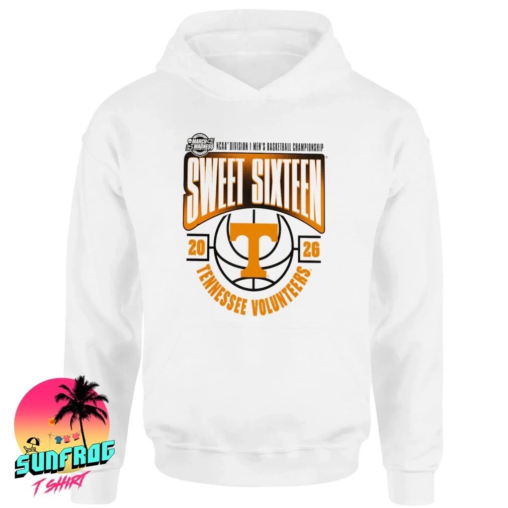 Tennessee Volunteers 2026 NCAA Men’s Basketball Tournament March Madness Sweet 16 shirt
