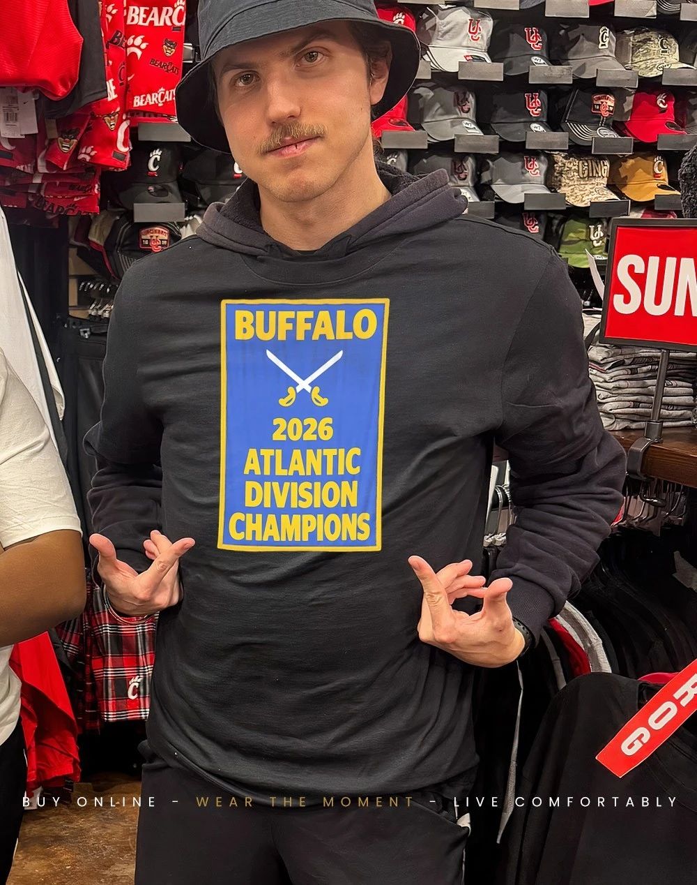 Buffalo Sabres 2026 Atlantic Division Champions Hang the Banner shirt
