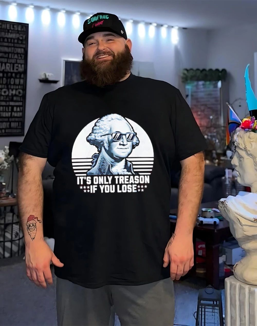It’s Only Treason If You Lose Washington shirt
