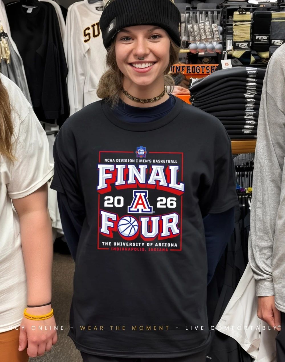 Arizona Wildcats 2026 NCAA Men’s Basketball Tournament March Madness Final Four shirt