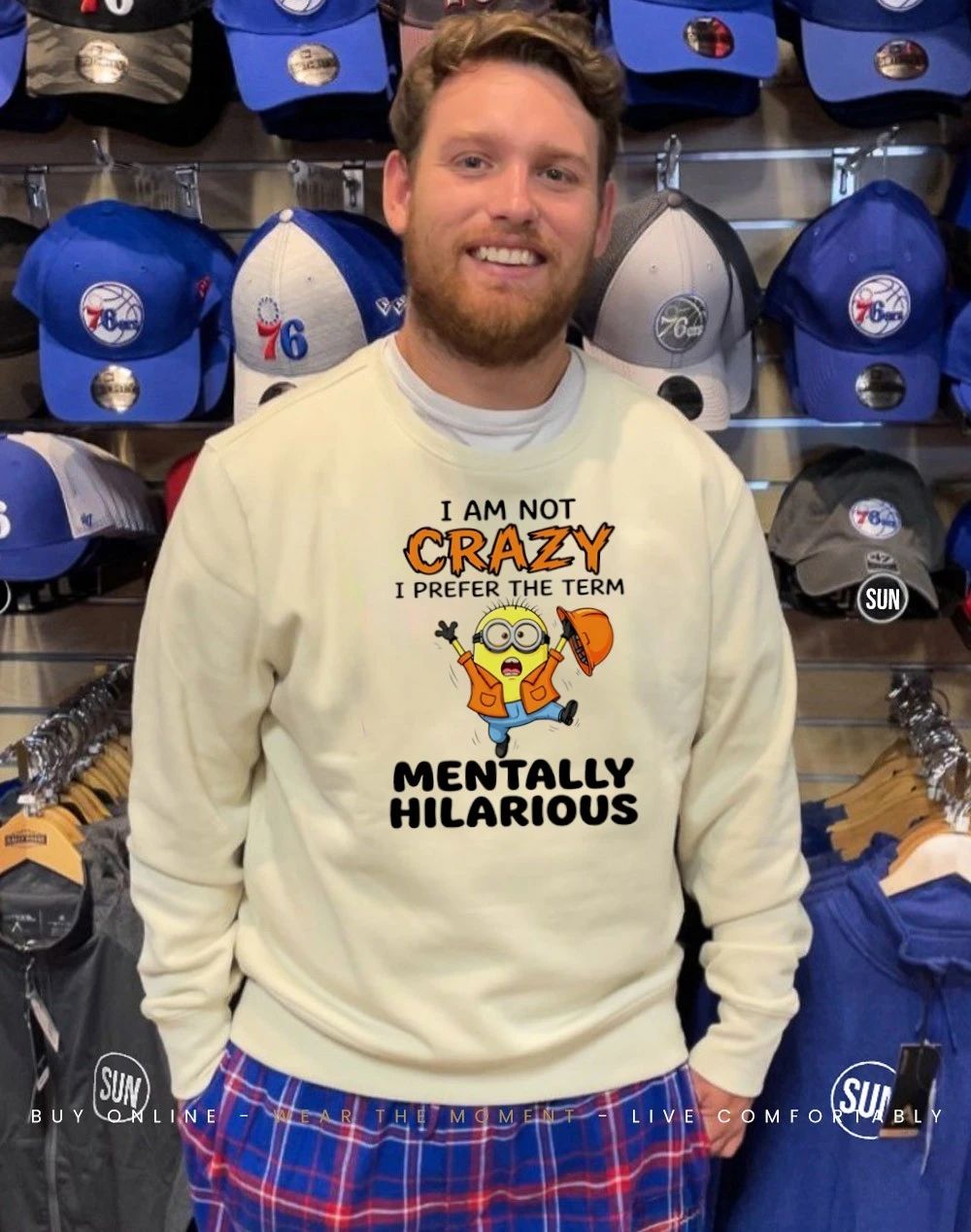 I am not crazy I prefer the term mentally hilarious minion shirt