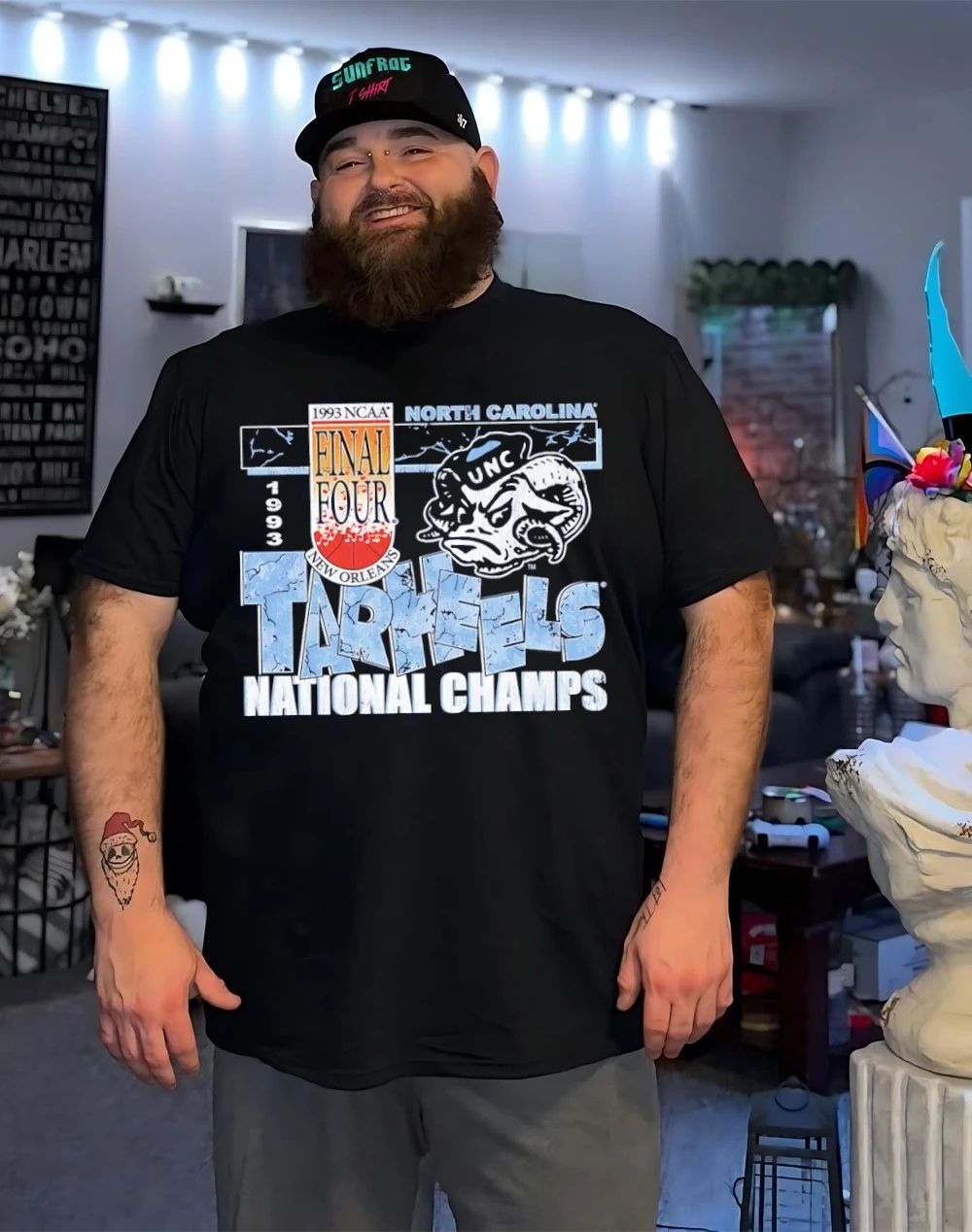 North Carolina Tar Heels 1993 NCAA Final Four National Champions shirt