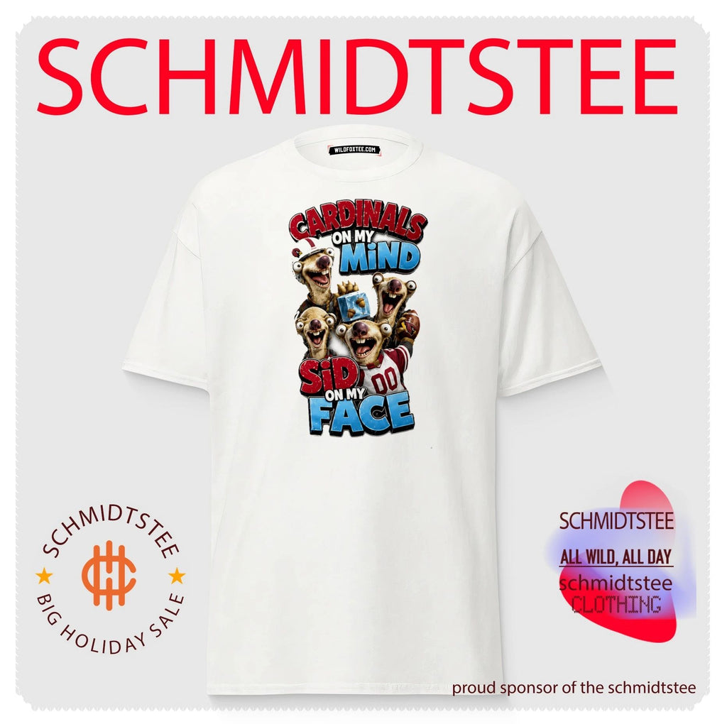 Arizona Cardinals on my Mind Sid On My Face shirt
