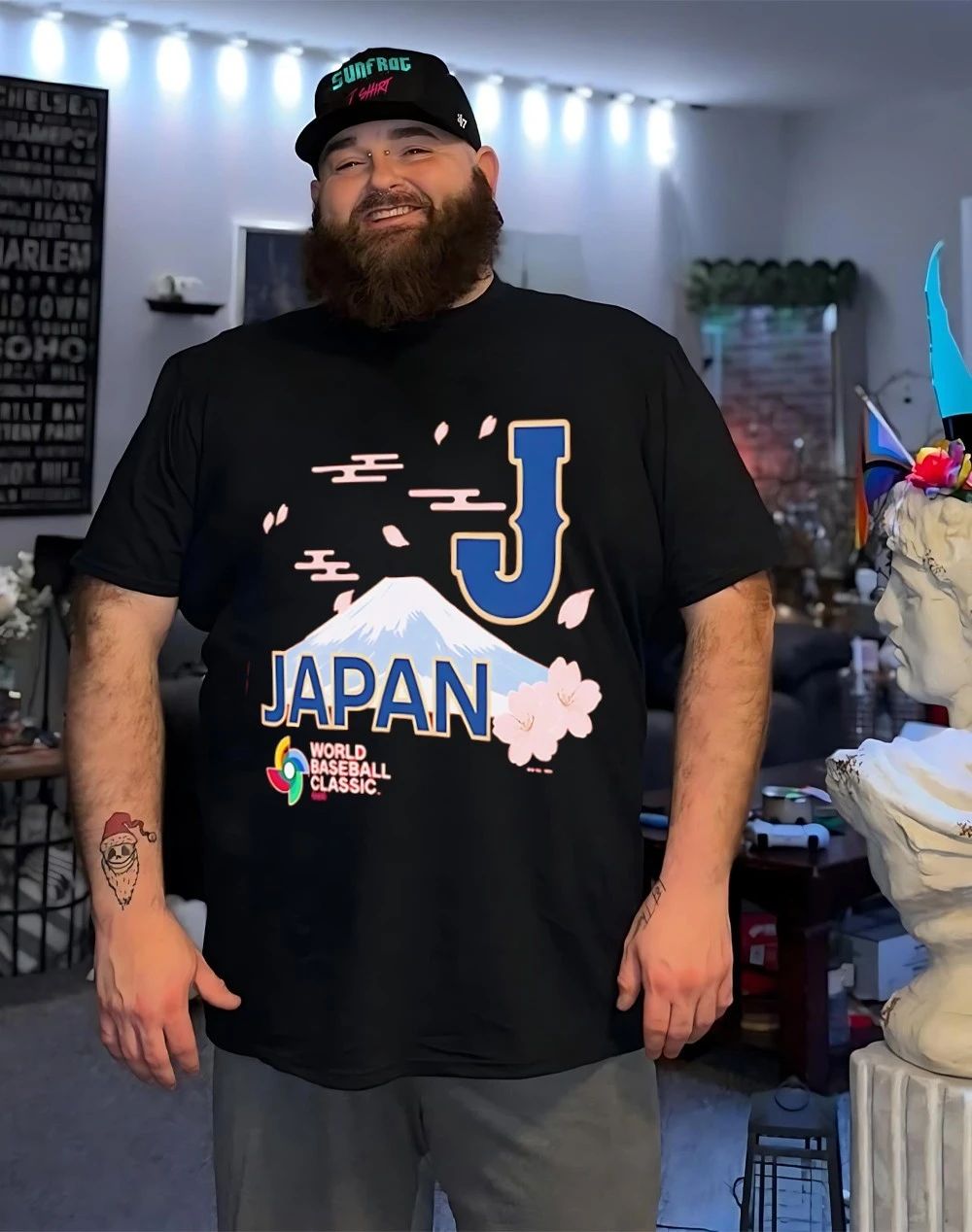 Japan 2026 World Baseball Classic logo shirt