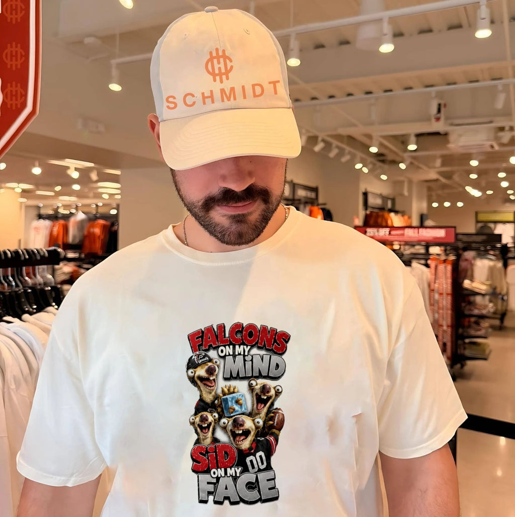 Atlanta Falcons on my Mind Sid On My Face shirt