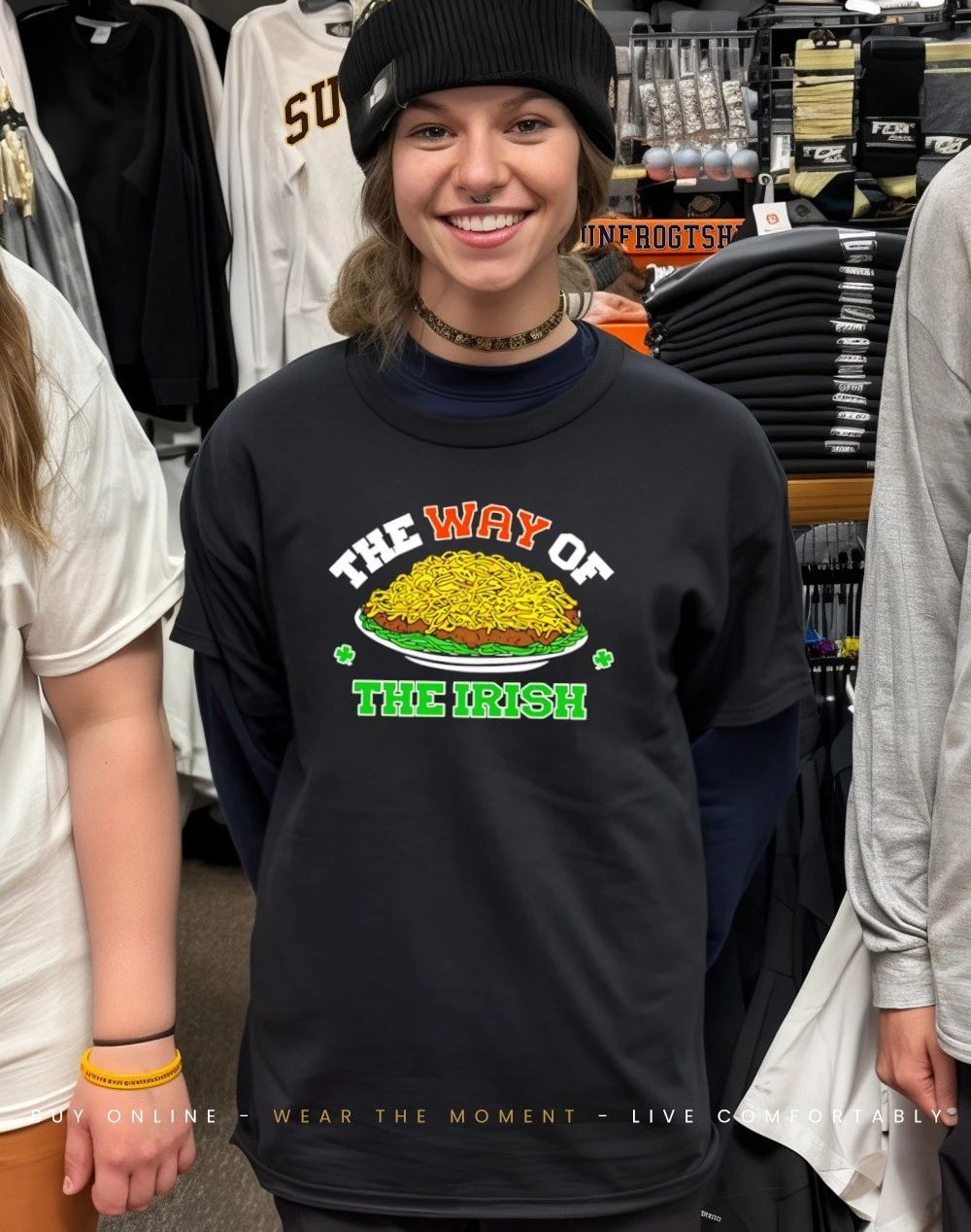 The way of the irish skyline chili shirt