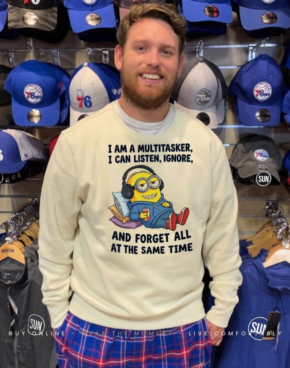 Minion I am a multitasker I can listen ignore forget all at the same time shirt