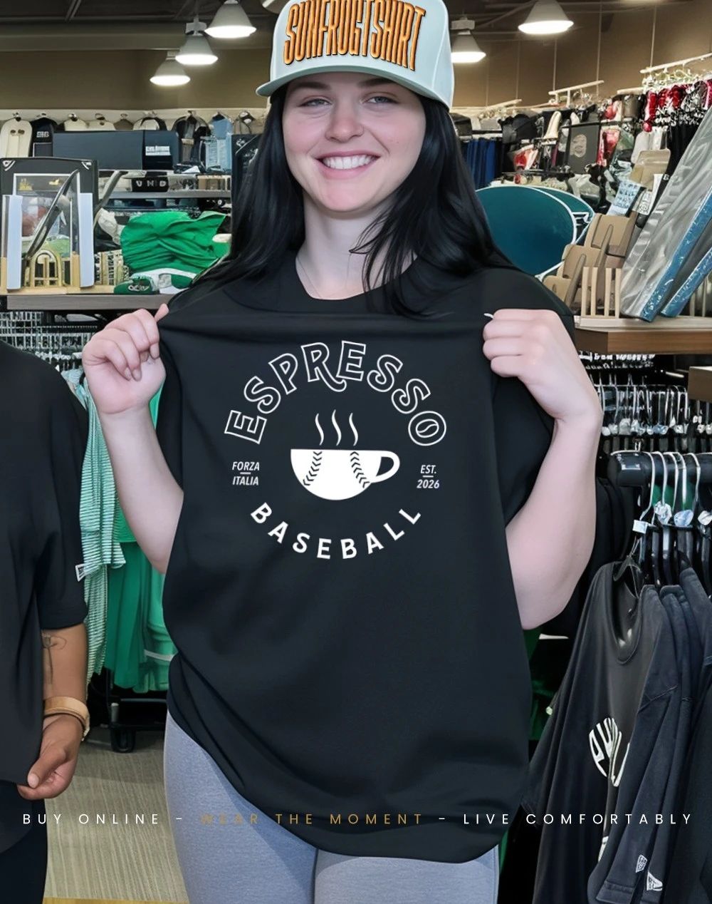 Espresso Baseball Forza Italia Est 2026 shirt