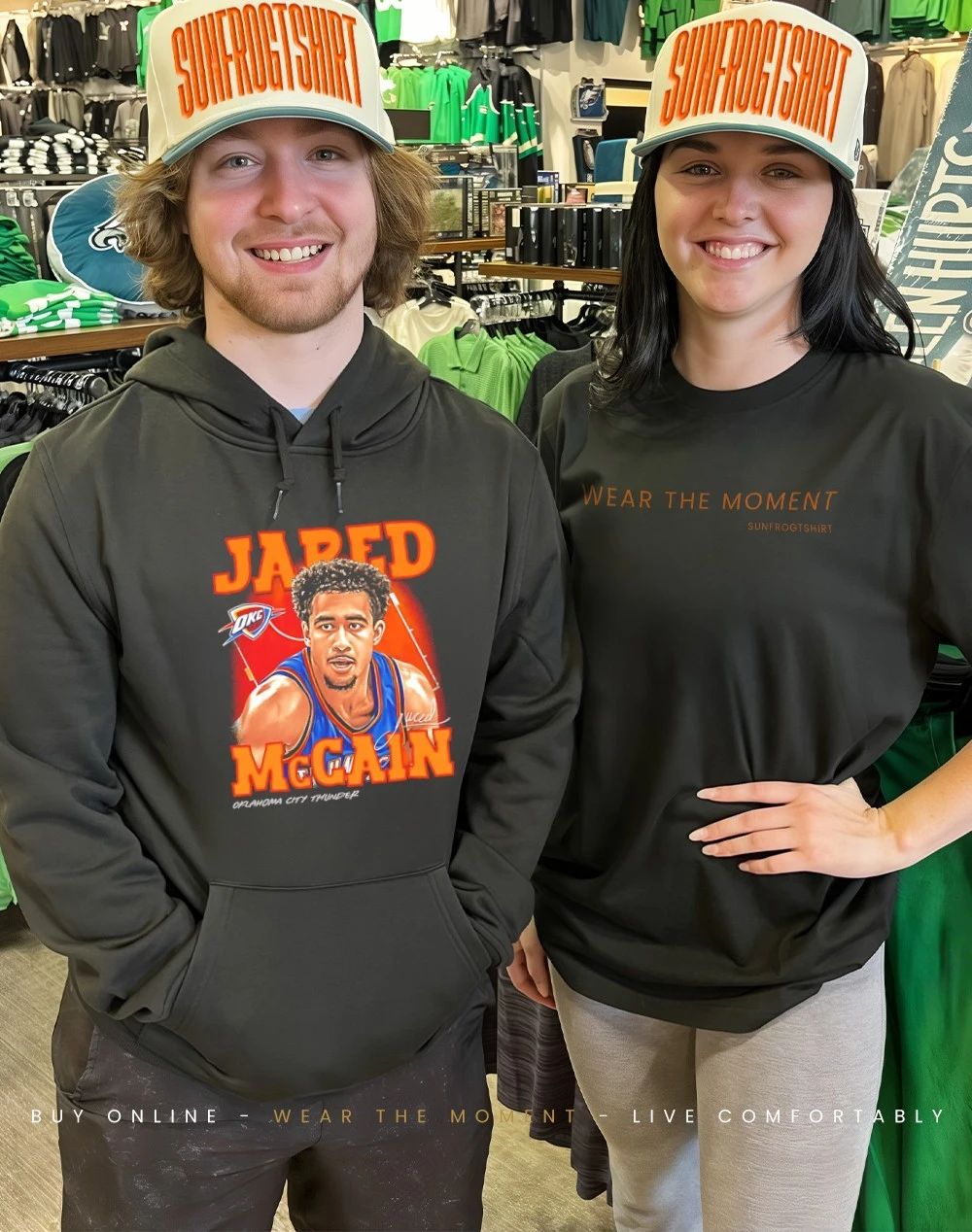 Jared McCain Oklahoma City Thunder Airbrush shirt