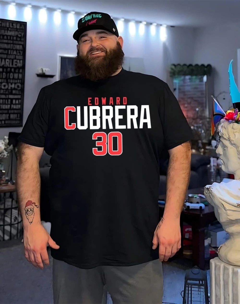 Chicago Cubs Edward Cabrera 30 number and name shirt