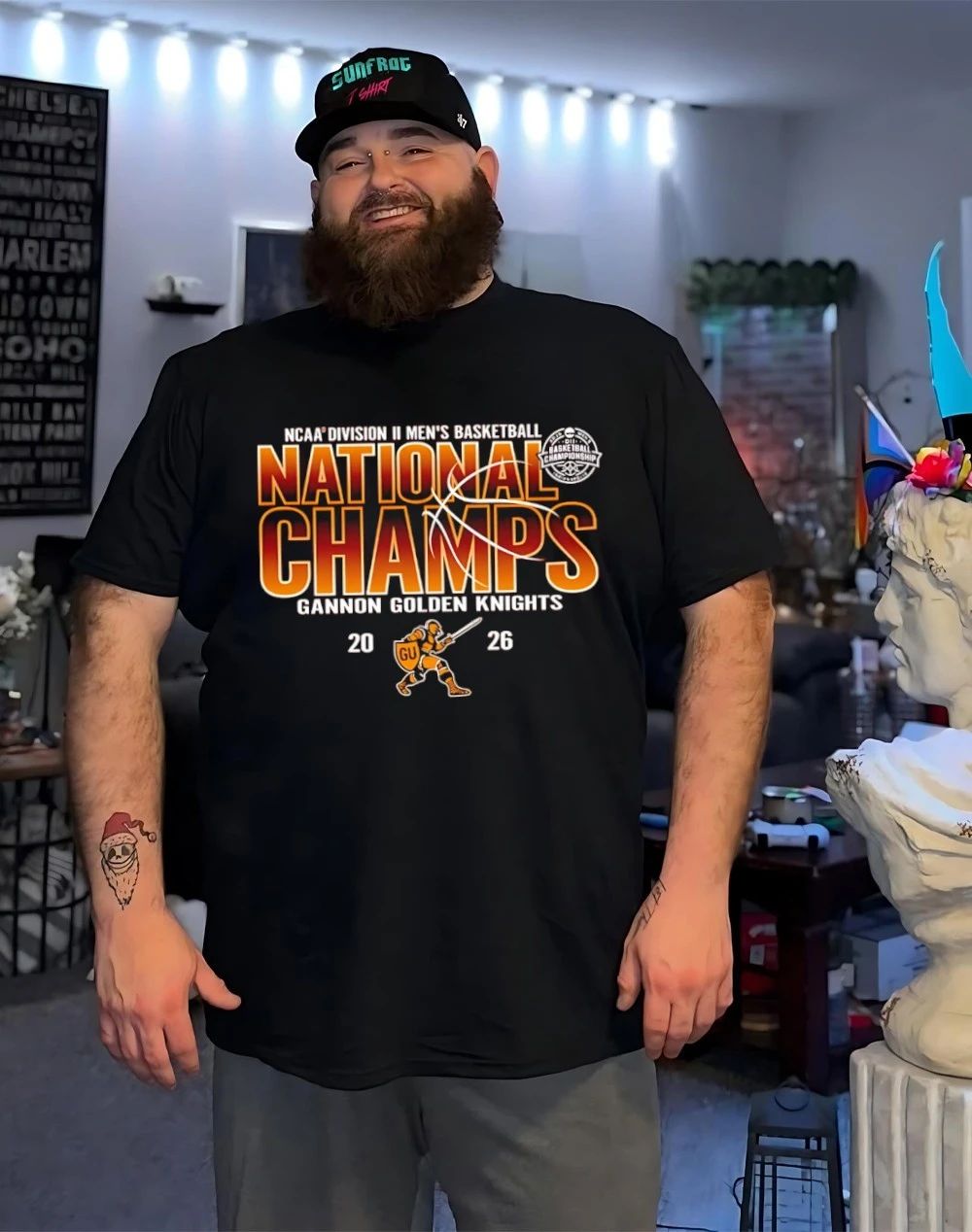 Gannon University Men’s Basketball 2026 DII National Champions shirt