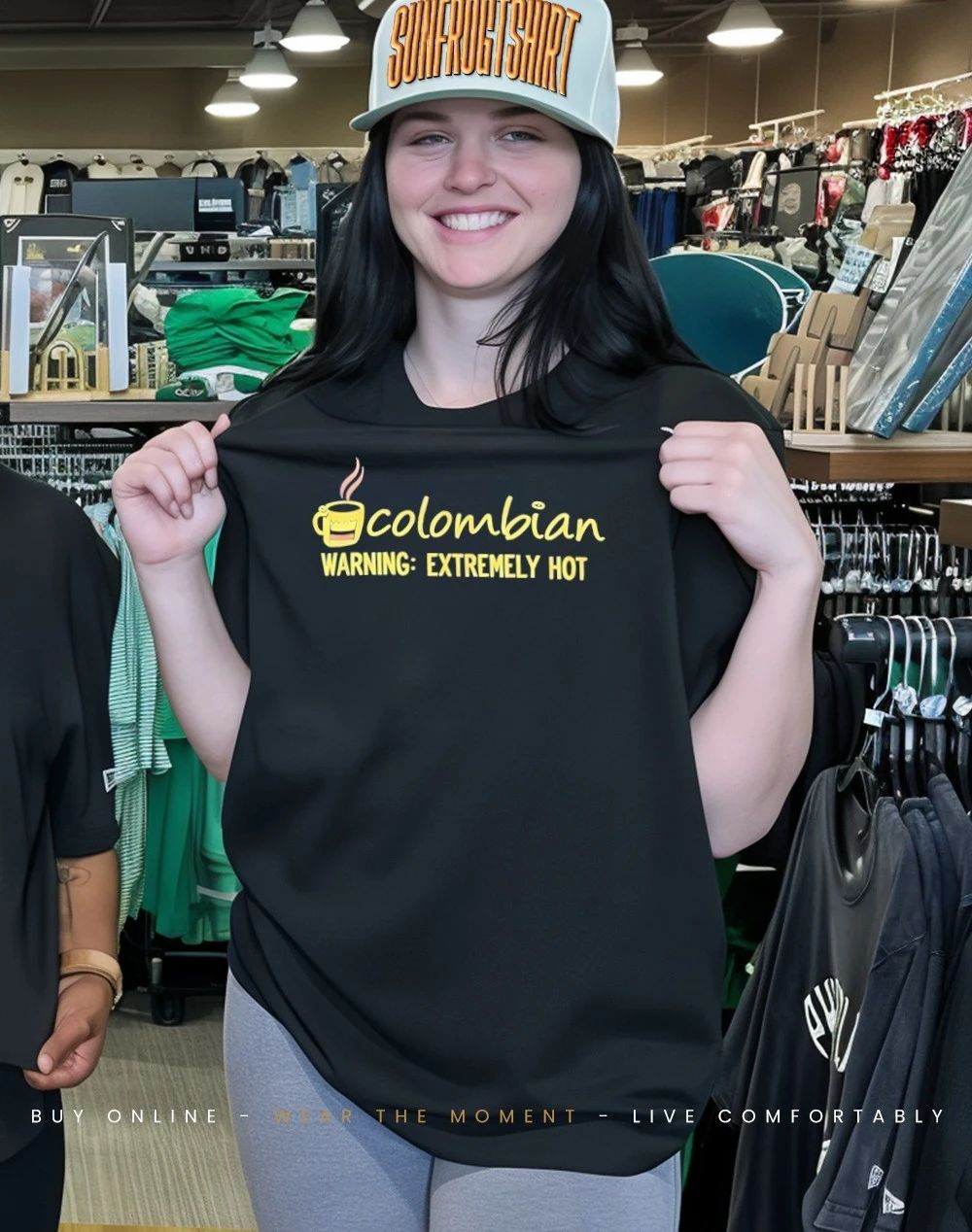 Colombian Warning Extremely Hot Shirt