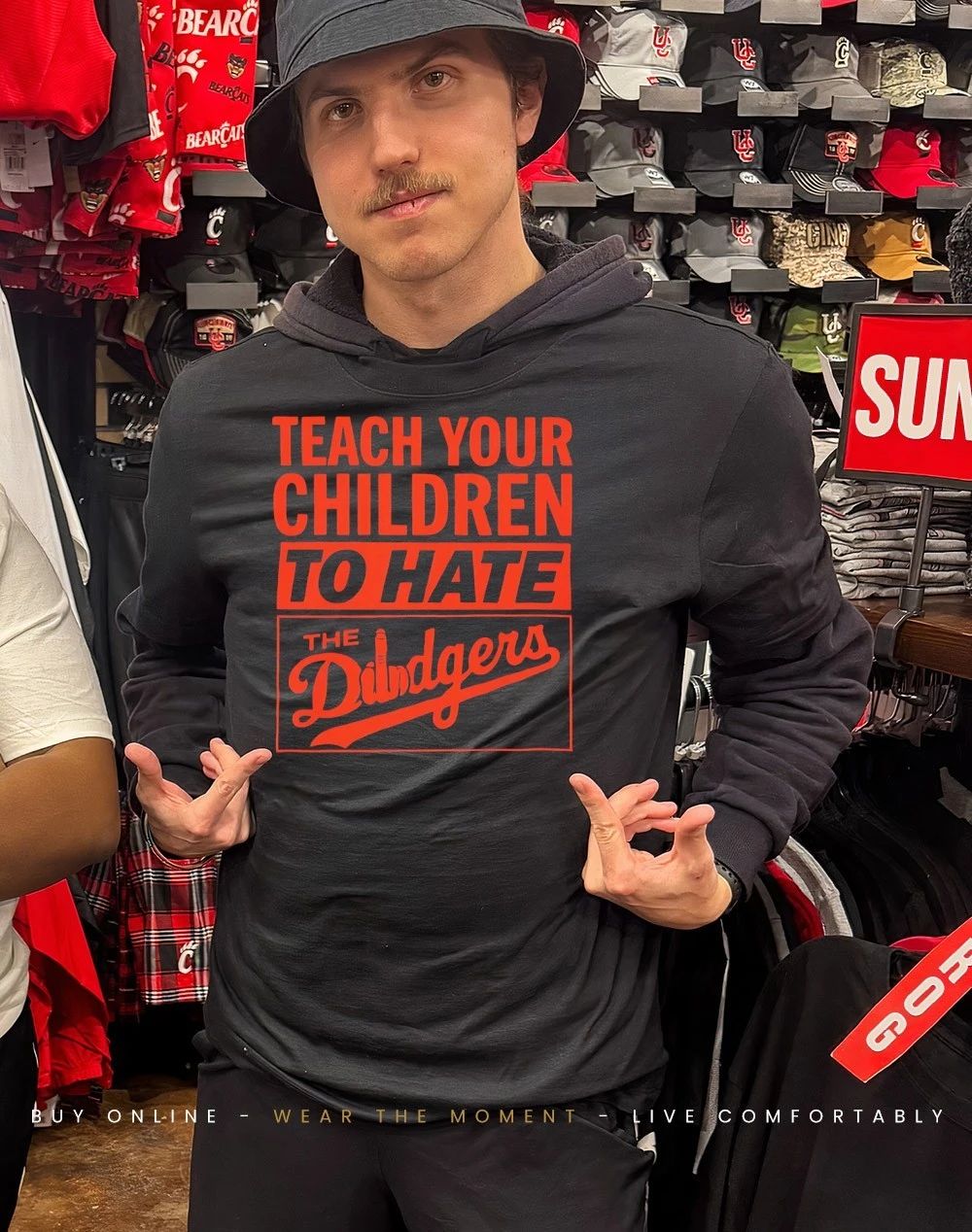 Teach your children to hate the Dodgers shirt