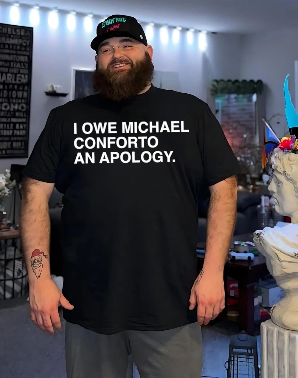 I owe Michael Conforto an apology shirt