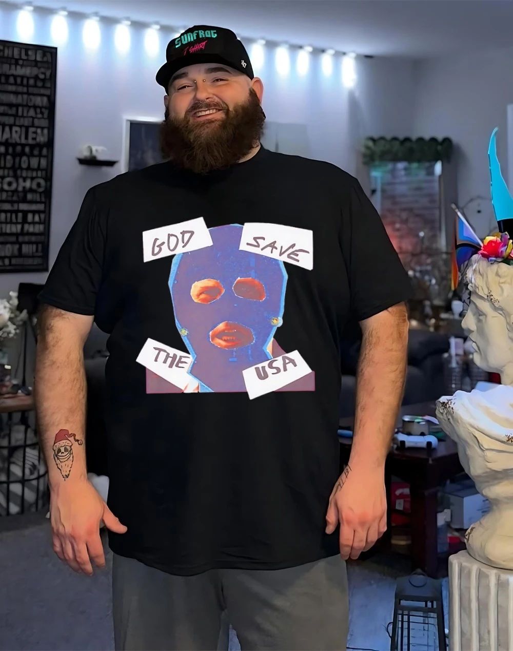 Trump God Save The Usa shirt