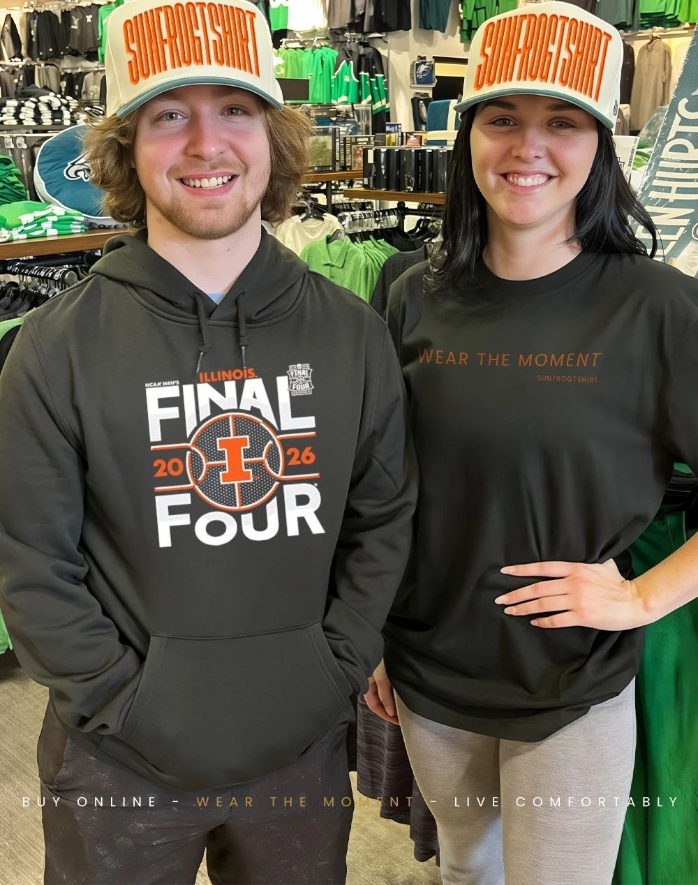 Illinois Basketball 2026 Final Four stadium shirt