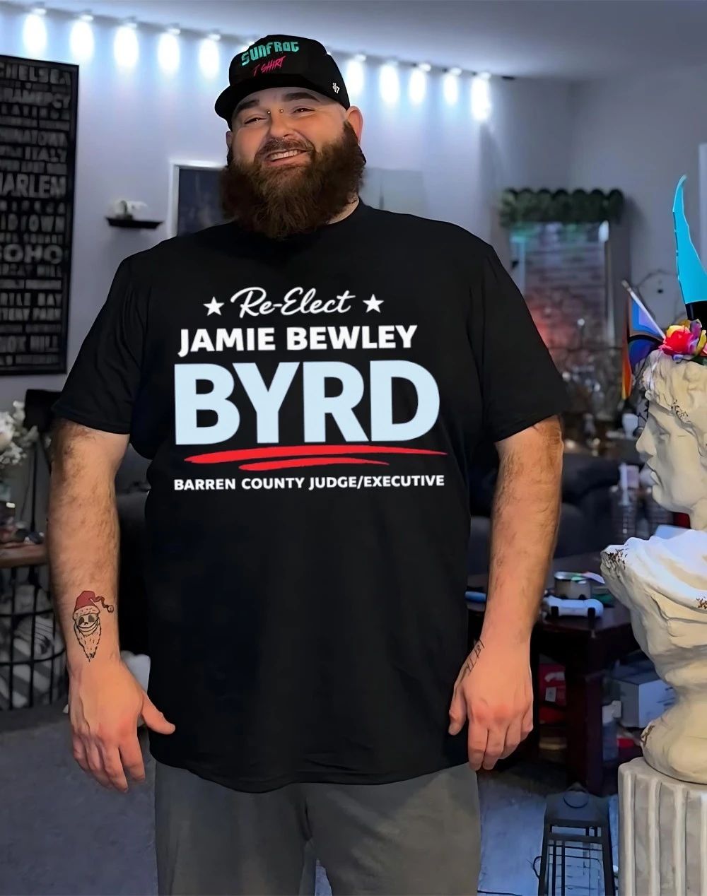 Re-elect Jamie Bewley Byrd as Barren County Judge Executive 2026 classic shirt