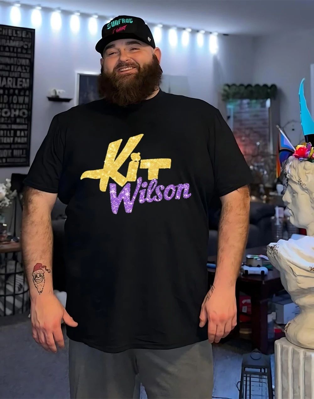 Kit Wilson Hannah Montana Themed Shirt