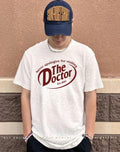 Never apologize for visiting The Doctor 1888 Dr Pepper parody logo shirt