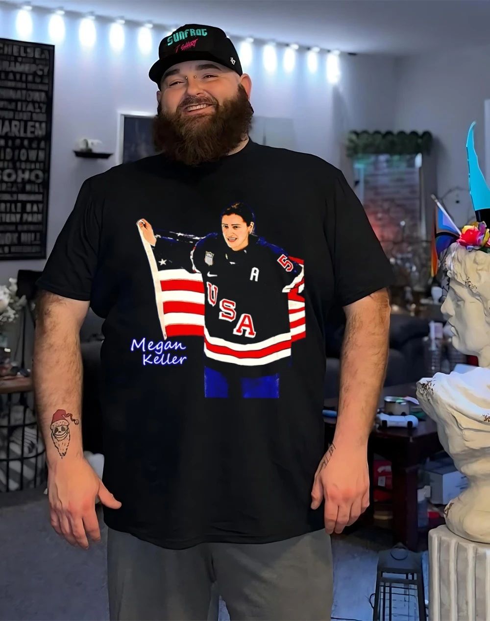 Megan Keller USA Women’s National Ice Hockey Team 2026 shirt