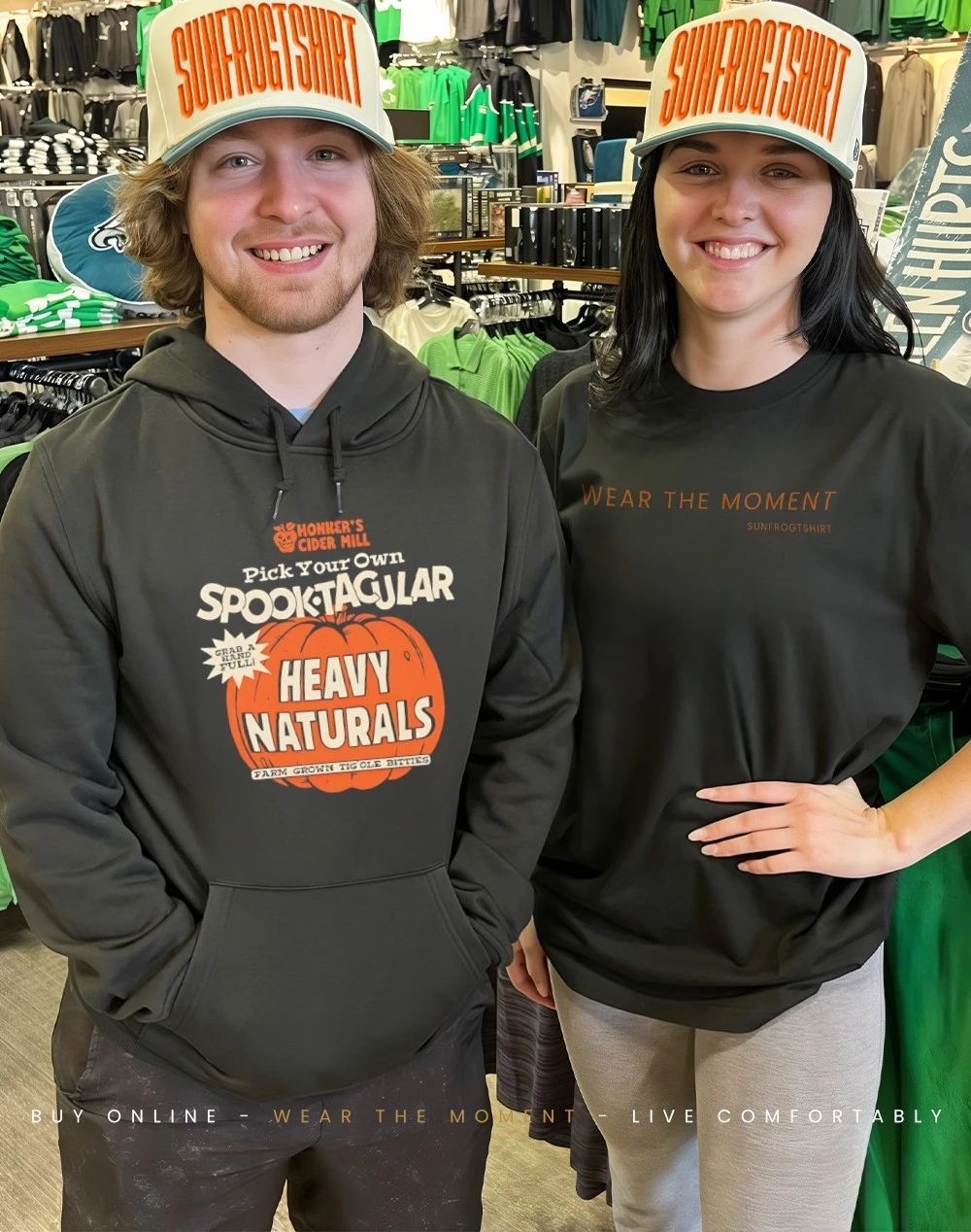 Pick your own spooktacular heavy naturals shirt