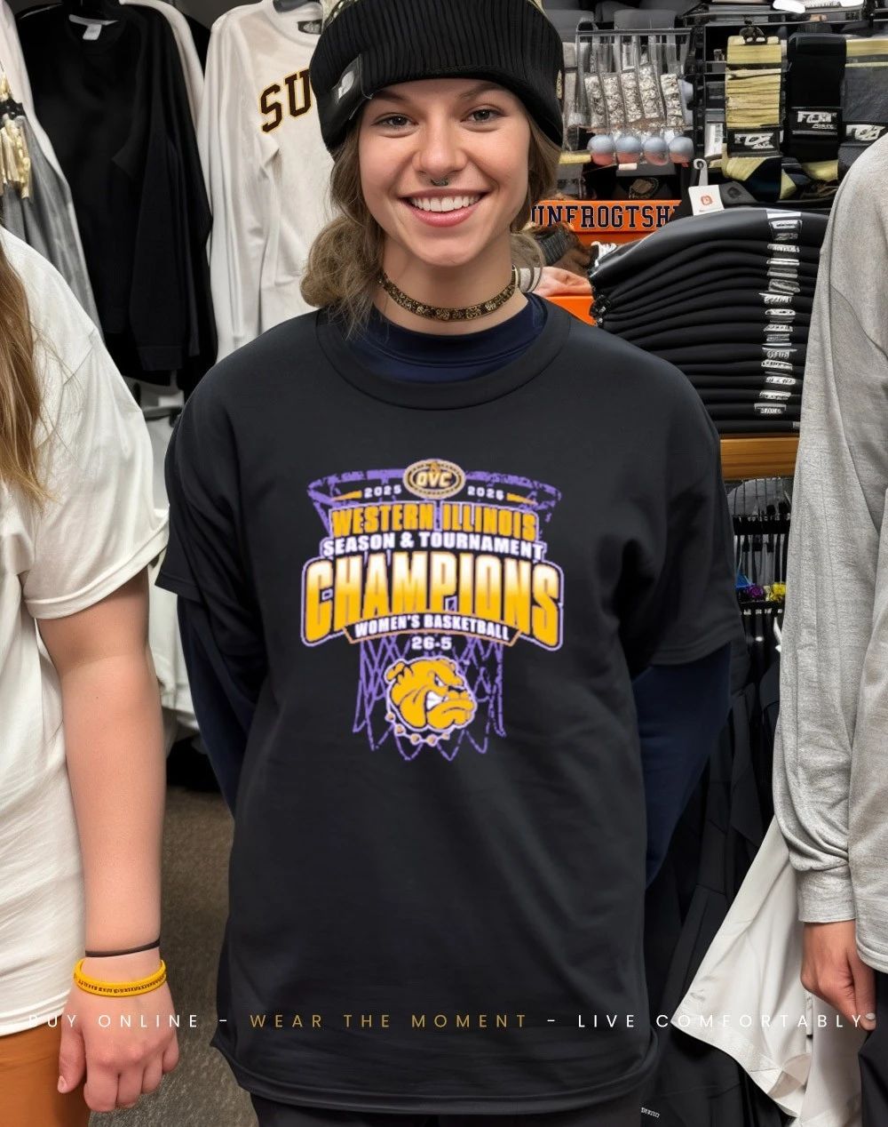 Western Illinois Season and Tournament 2026 Women’s Basketball Champions shirt