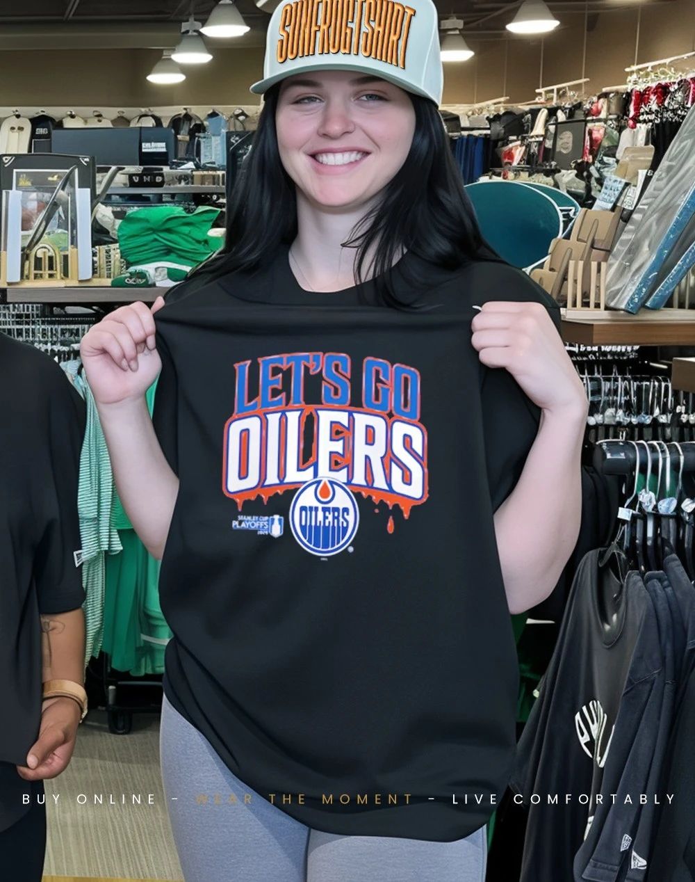 Edmonton Oilers let’s go Oilers 2026 Stanley Cup Playoffs Slogan shirt