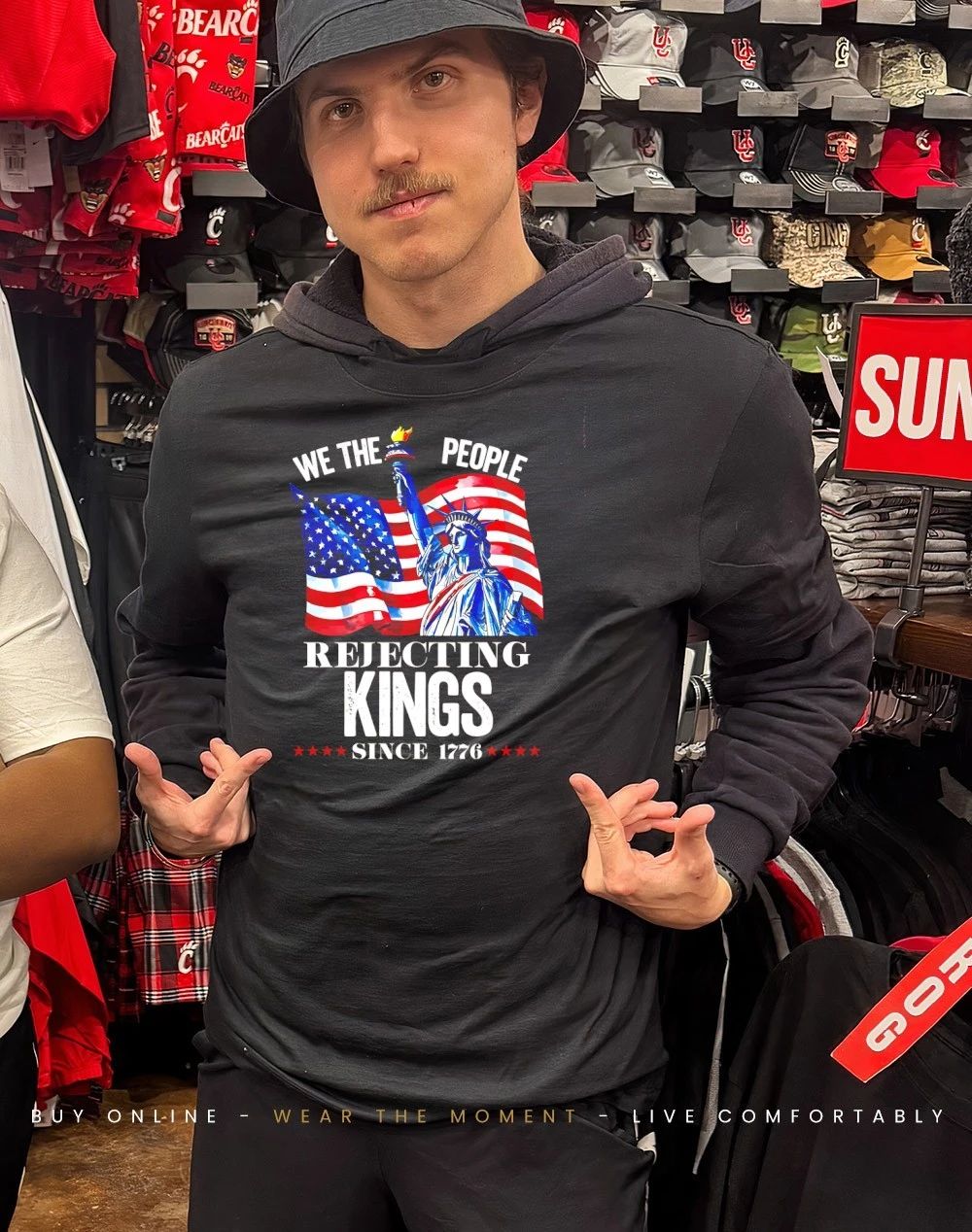 We the people Rejecting Kings Since 1776 shirt