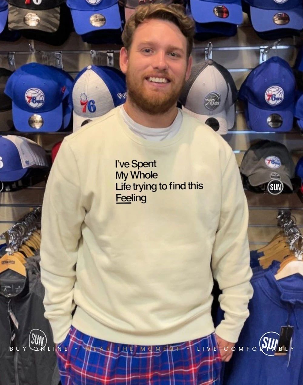 I’ve spent my whole life trying to find this feeling shirt