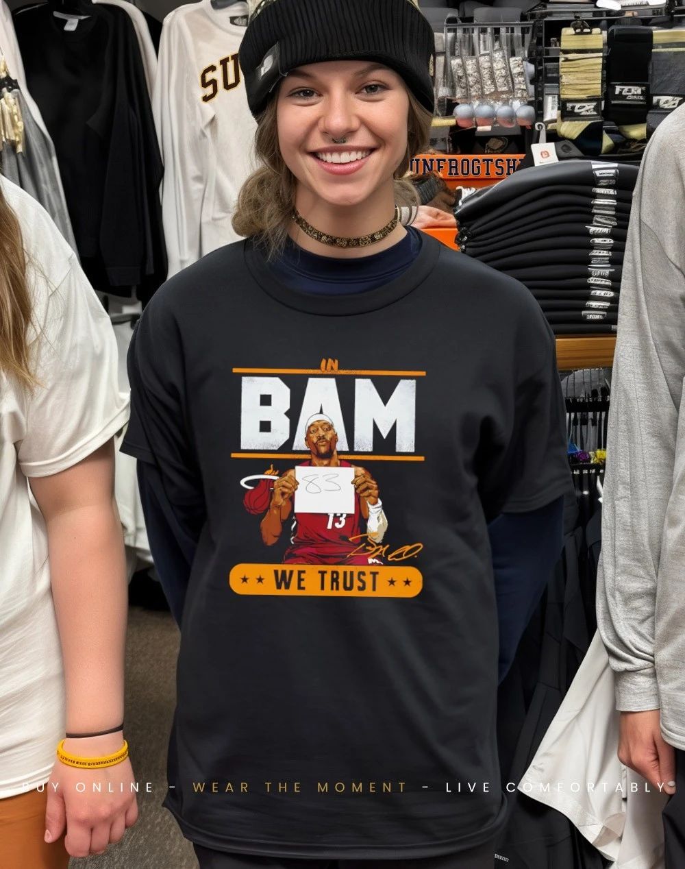 Bam Adebayo Miami Heat In Bam We Trust 83 Points shirt