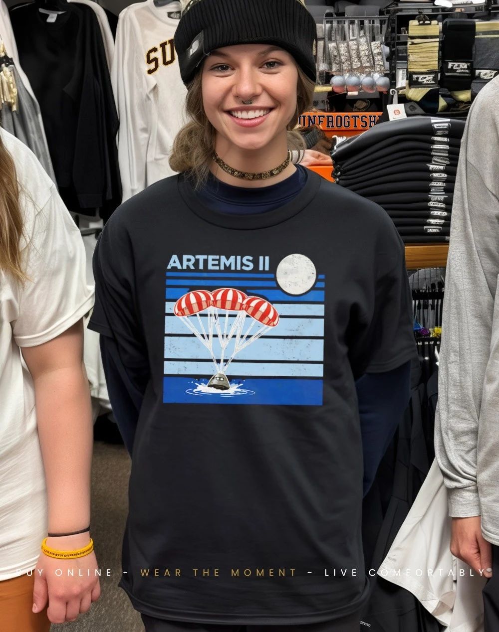 Artemis II Splashdown 2026 vintage shirt